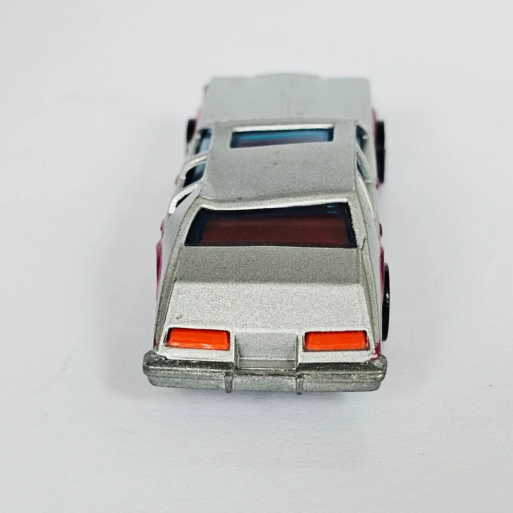 1982 Hot Wheels Cadillac Seville Silver Magenta Two-Tone Vintage Diecast Car